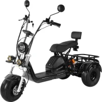 Электроскутер CityCoco GT X6 Pro Trike Черный